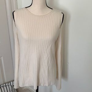Vince cut out sweater with bell sleeves